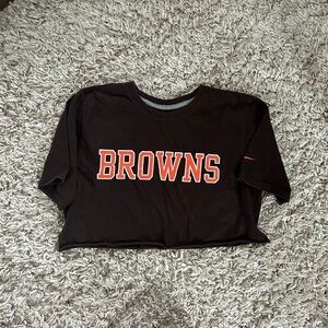 NFL Cleveland browns crop top good condition